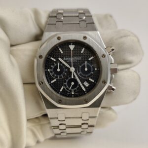 Audemars Piguet Royal Oak Chronograph Quadrante "Kasparov" Anno di produzione 2000 | Con scatola originale | Con documenti originali