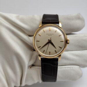 Patek Philippe Calatrava Scatola e Estratto - Anno di produzione 1958 (Anno approssimativo) | Con scatola originale |e documenti originali